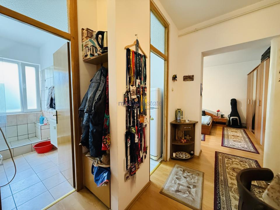 Apartment 1 camera, parcare, boxa, Gruia 