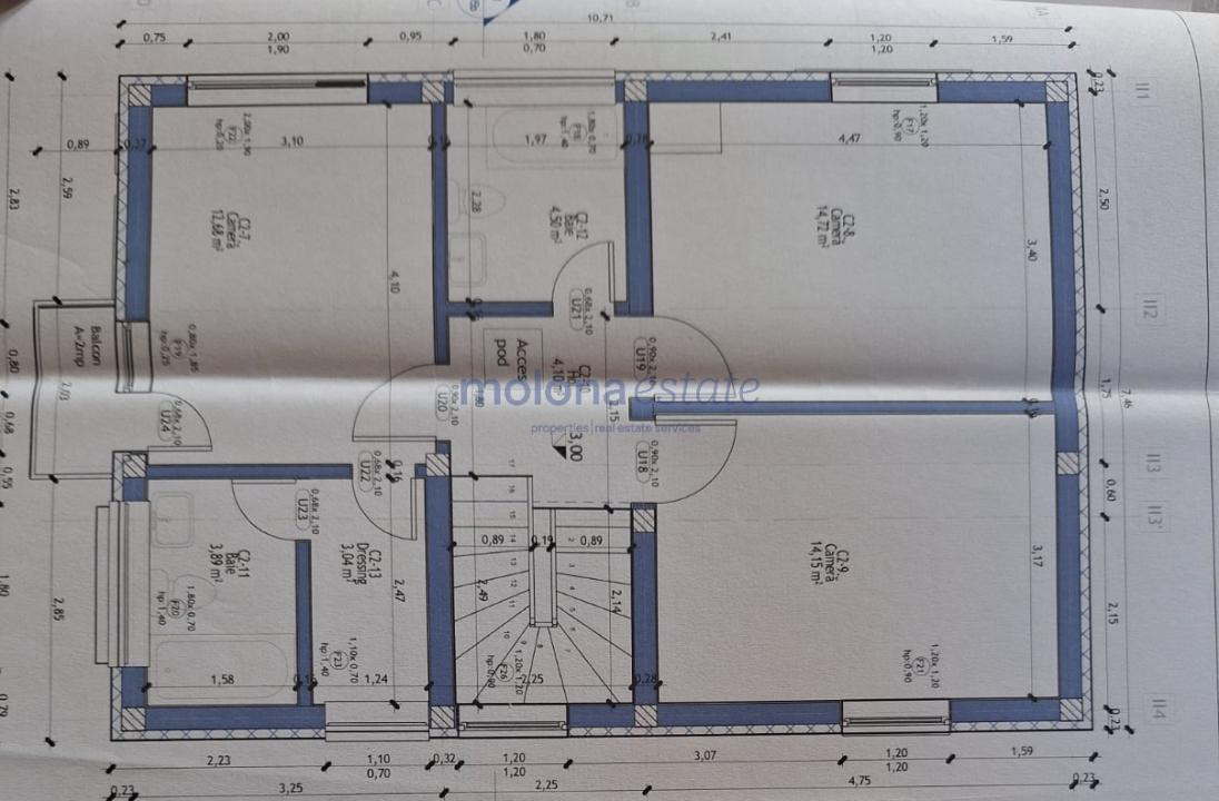  Casă nouă în Sânnicoară, 4 camere ,113,57 mp utilii, Teren 260 mp.CF