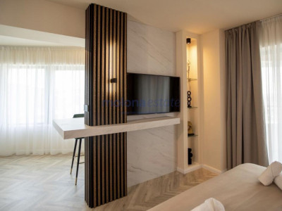 Apartament 1 cameră tip studio, Complet mobilat și utilat.
