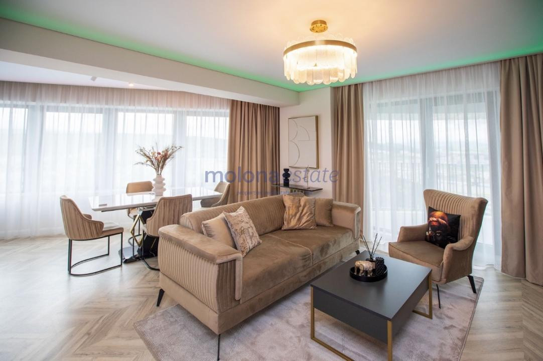 Apartament 3 camere,  Ultrafinisat, Terasă generoasă, TVA inclus