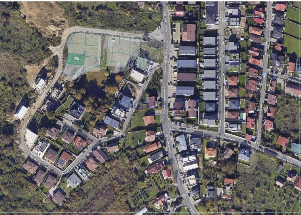 Teren autorizat de casa individuală, cartierul Europa, str luminii