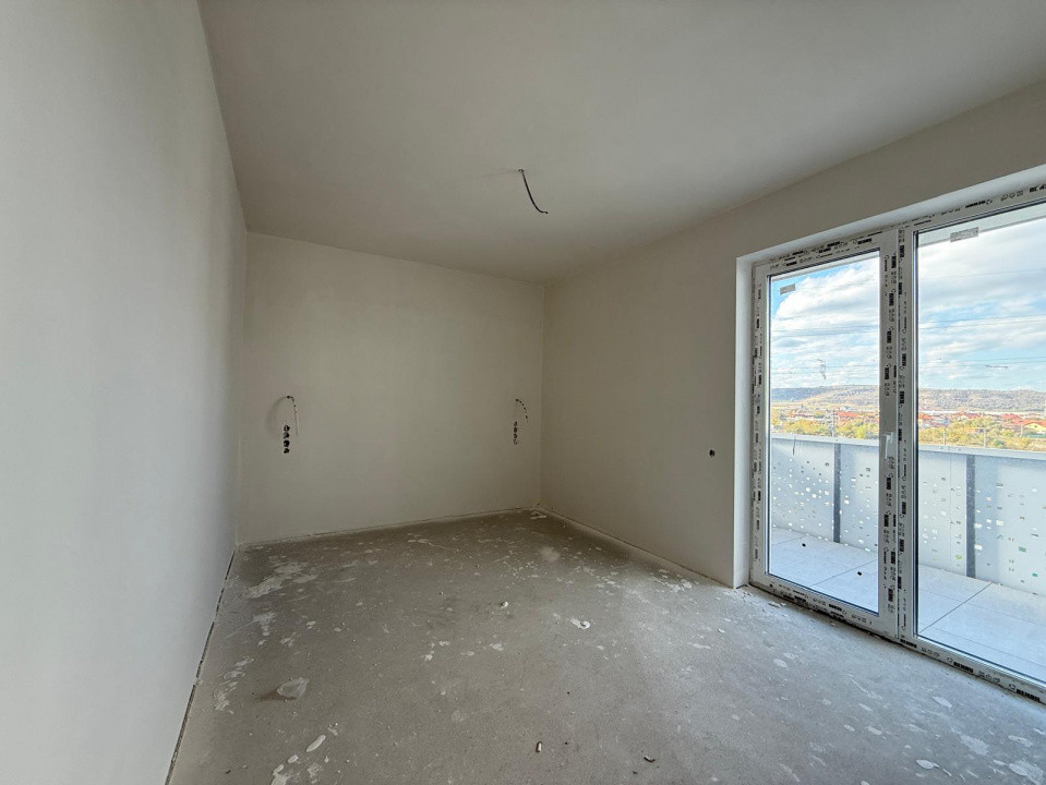  Apartament cu 2 dormitoare, ansamblu rezidential Apahida cu CF!