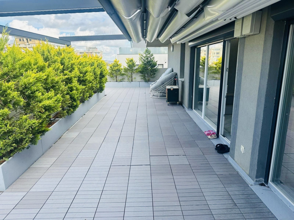 Unicat! 4 camere, 117 mp utili, 75 mp terasa, ultrafinisat 