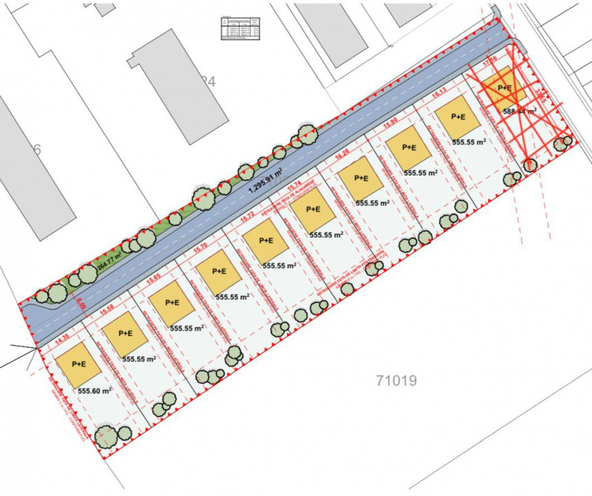 Exclusivitate ! Teren de vanzare, PUZ aprobat, Chinteni