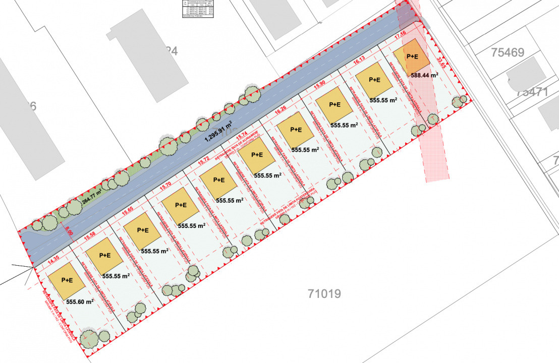 Exclusivitate ! Teren de vanzare, PUZ aprobat, Chinteni