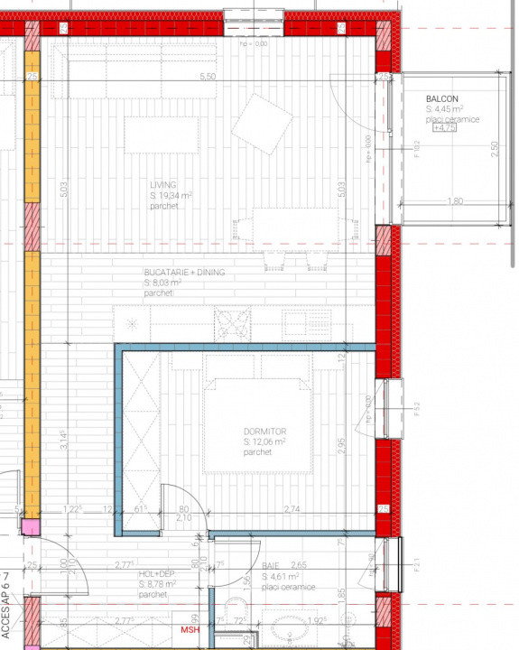 Apartament luminos cu 2 camere într-un proiect NZEB, cu balcon și parcare opțion