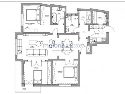 4 camere, 112 mp utili , Ultracentral Bd. Carol,  Lift,  Design interior inclus