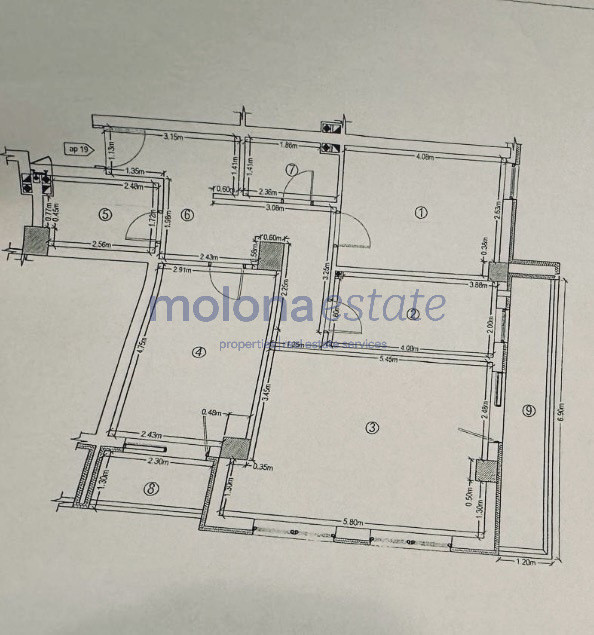 Apartament 3 camere, 79 mp, decomandat, etaj intermediar, zona vivo